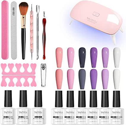 Set de Uñas de Gel