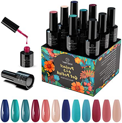 Esmaltes Semipermanentes, Kastiny 9PCS Clásico