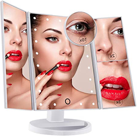 Espejo de Maquillaje Iluminado, 21
