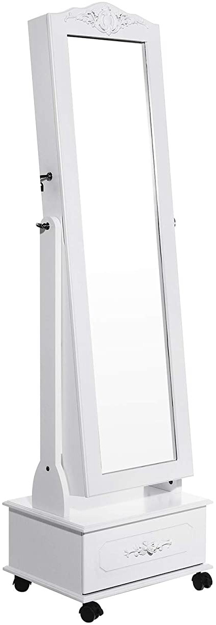 SONGMICS JBC61W - Espejo Joyero,