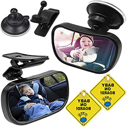 Espejo Retrovisor Bebe Coche,Senteen 2pcs