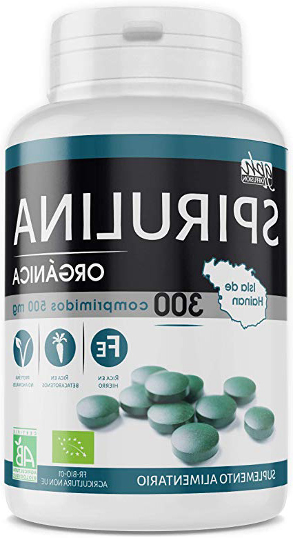 Spirulina orgánica 500mg - 300 comprimidos