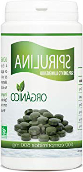 Spirulina Orgánica 500mg - 500 comprimidos