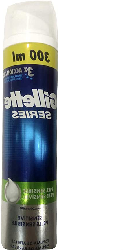 GILLETTE espuma de afeitar piel