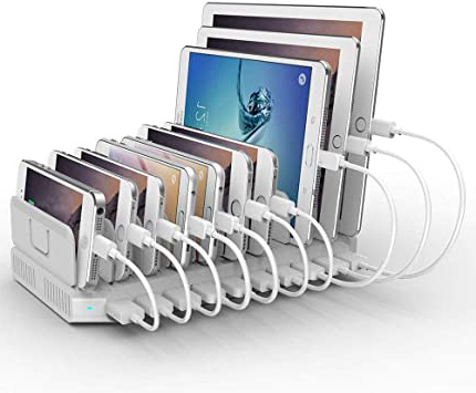 Alxum Estación de Carga USB
