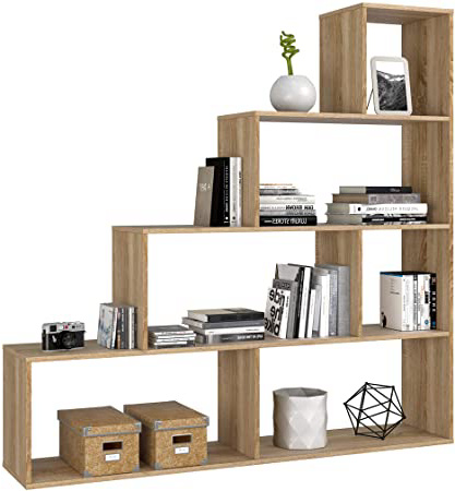 Habitdesign Estantería Decorativa, Librería Salon,