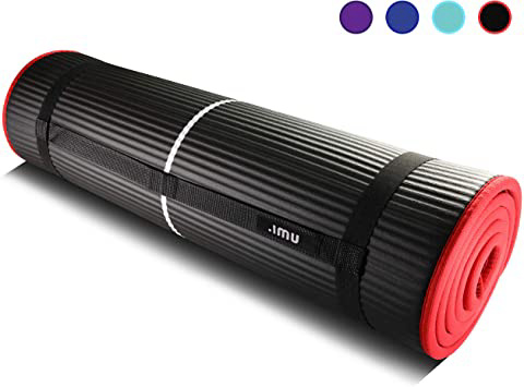 UMI. by Amazon -Colchón para Yoga NBR Colchoneta Antideslizante Ideal para Pilates Ejercicios Fitness Gimnasia Estiramientos