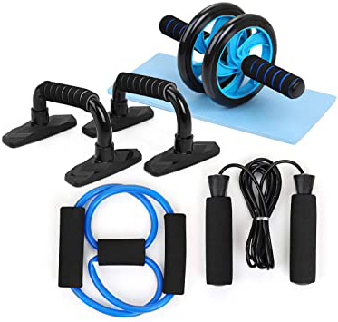 TOMSHOO Rueda Abdominales Fitness Kit,AB