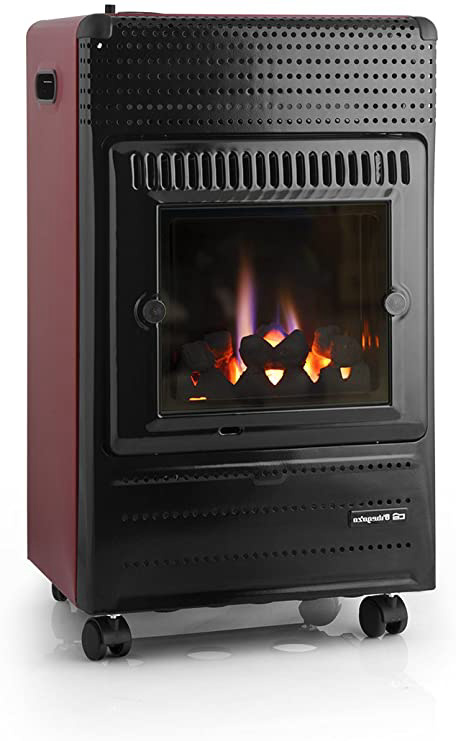 Orbegozo HBF 95 Estufa de Butano Catalítica, Triple Sistema de Seguridad, 3500 W, Negro/Burdeos