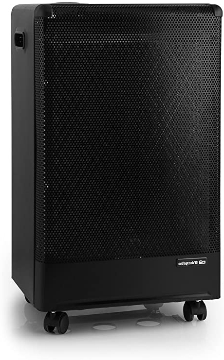 Orbegozo H55 Estufa de Butano Catalítica, Triple Sistema de Seguridad, 3000 W, Negro