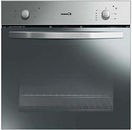 Candy - FCS100X - Horno eléctrico de convección - 2300W - Capacidad 71L - Acero inoxidable - Color Inox + Puerta efecto espejo