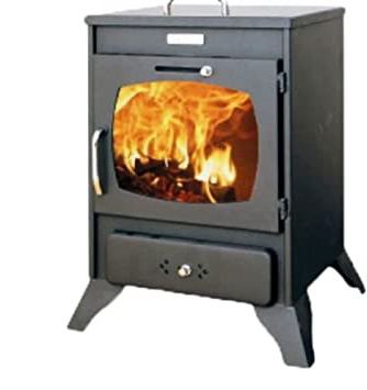 Estufa de leña Log quemador de combustible sólido pequeño horno kupro – Valenciana – 8 kW