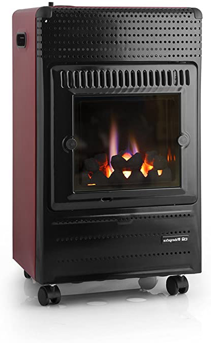 Orbegozo HBF 95 Estufa de Butano Catalítica, Triple Sistema de Seguridad, 3500 W, Negro/Burdeos