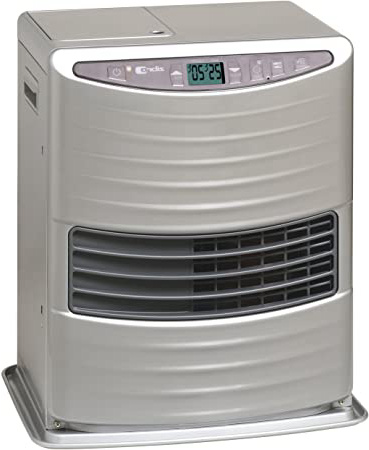 Zibro LC-30 Estufa de combustible electrónica, 3.00 kW, Plata, 48 m cuadros