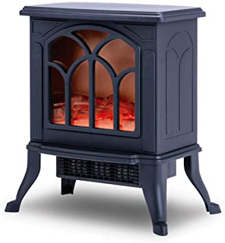 NEWTECK Chimenea Eléctrica Classic Flame,