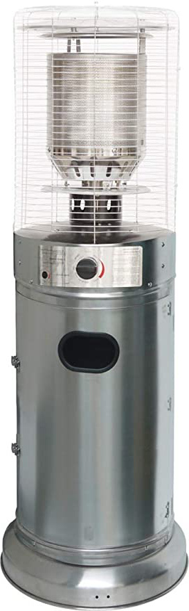 Bastilipo Bastilipo-EG-INOX-11K-Estufa terrazas y Exteriores-Estufa Bares-Potencia 11KW-Propano o Gas butano, Acero Inoxidable