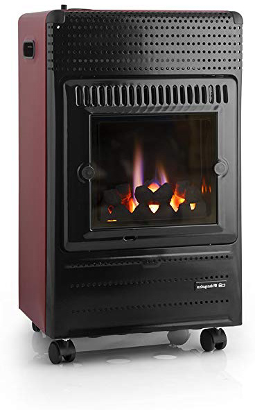 Orbegozo HBF 95 Estufa de Butano Catalítica, Triple Sistema de Seguridad, 3500 W, Negro/Burdeos