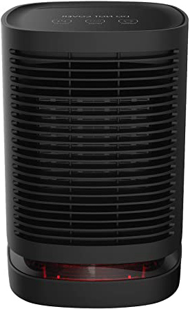 Uvistare Calefactor Eléctrico Portátil Calentador 950W Calefactor de Aire Caliente Termoventiladores de Ventilador Calentador de Cerámica de PTC para Hogar y Oficina Protección del Sobrecalentamiento