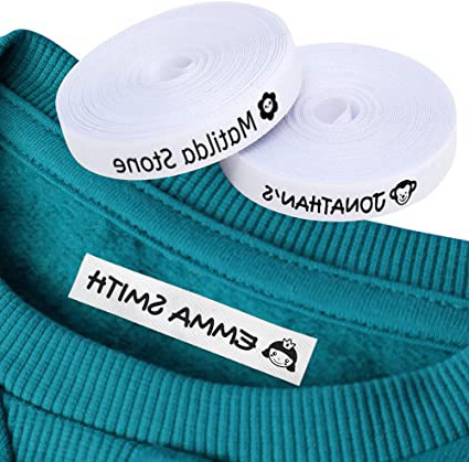 100 Etiquetas Termoadhesivas Personalizadas con