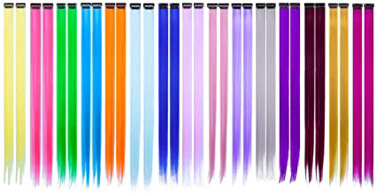 Extensiones de Cabello Colorido, 30
