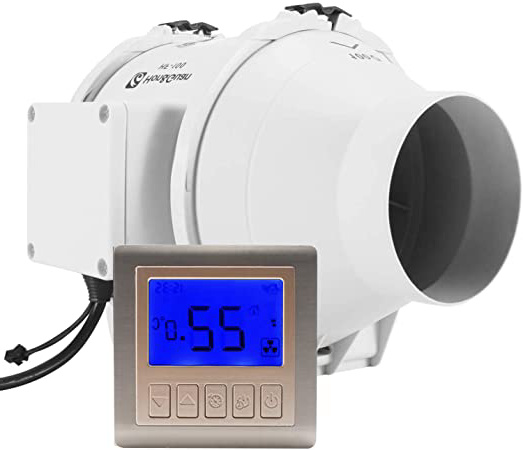Hon&Guan ø100mm Ventilador Extractor de