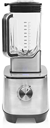 Princess 219500 – Batidora de lujo de alta velocidad con jarra tritan de 2 litros sin BPA, 6 programas automáticos