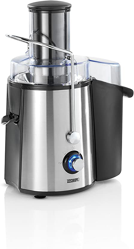 Exprimidor Princess 203040 – Tubo de alimentación grande – Potente motor de 700 W
