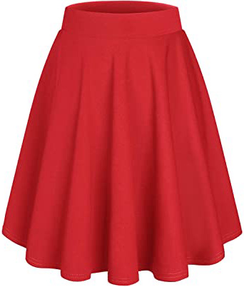 DRESSTELLS Falda Mujer Mini Corto