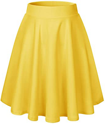 DRESSTELLS Falda Mujer Mini Corto