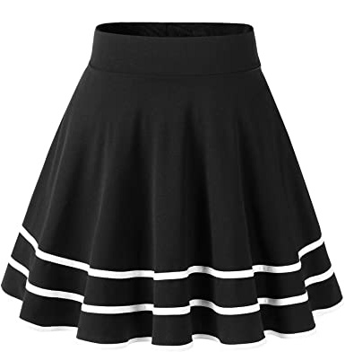 DRESSTELLS Falda Mujer Mini Corto