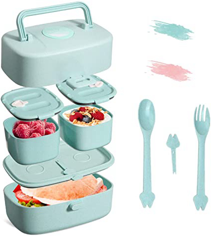 Godmorn Lunch Box, Fiambrera Compartimentos
