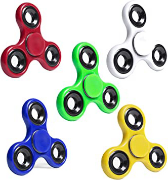 Partituki Pack de 5 Spinners