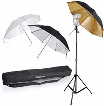 Neewer® Flash Mount Tres paraguas