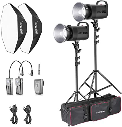 Neewer 600W Kit Iluminación Flash