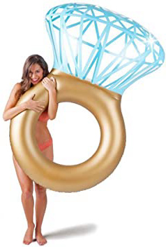 WLZP Hinchable Colchonetas Piscina, Inflable