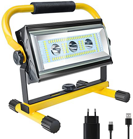 Foco LED Bateria Recargable Portátil
