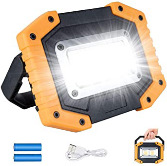 Plartree Foco LED Recargable, 30W
