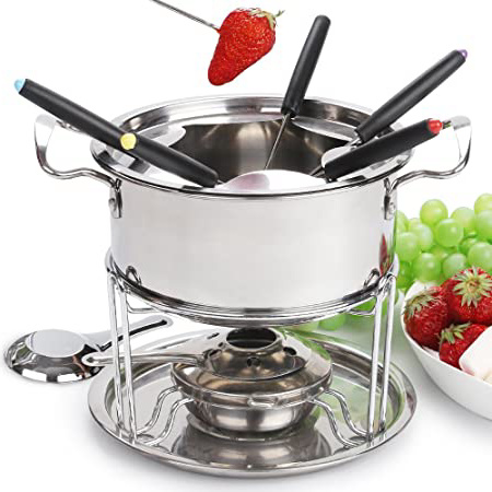 fondue de queso-Set 6 tenedor