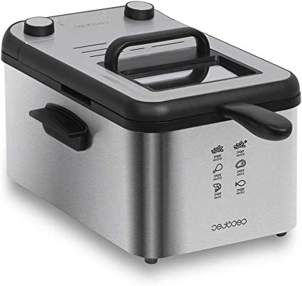 Cecotec freidora eléctrica CleanFry 3000