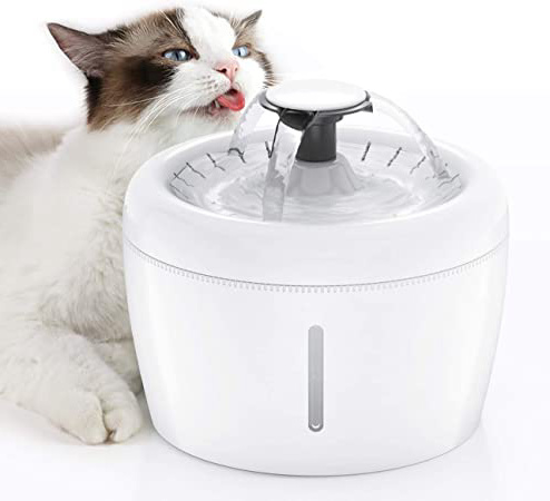 isYoung Bebedero Gatos Fuente Silencioso