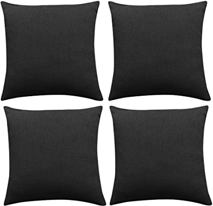 Deconovo Funda cojin de Lino