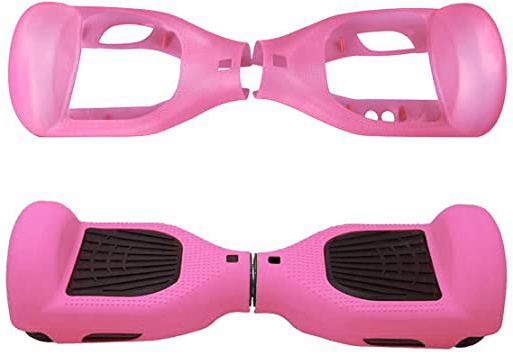 Willdo Silicone Cove para 6.5" 2 Wheels Balance Scooter - Balance Hover Board Protector Funda Cubierta (Azul claro/Rosa/Negro/Verde/Azul)