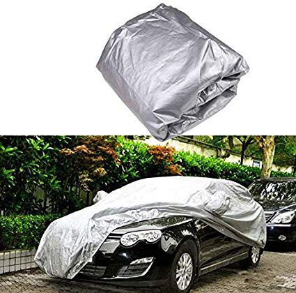 KKmoon Funda para Coche, Funda Exterior del Coche, Cubierta del Coche, Antipolvo, Anti-uv , Resistente a Arañazos y Nieve(4.7 x 1.8 x 1.5M)
