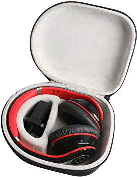 Khanka Duro Viaje Estuche Bolso Funda para Mpow H7 Cascos Bluetooth Inalámbrico Auriculares Diadema Cerrados con Micrófono