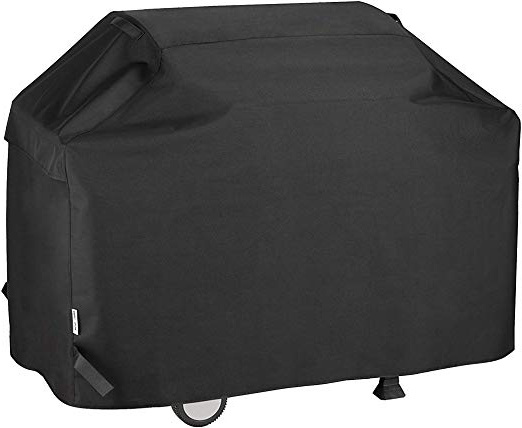 AngLink Funda Barbacoa, Impermeable 600D Oxford 147x61x122 CM Cubierta BBQ Parrilla Funda Protectora para Barbacoa Protección de Lluvia Nieve Polvo para Brinkmann Char Broil Holland Jenn Air Weber