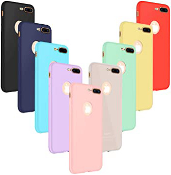 
                
                    
                    
                

                
                    
                    
                        9x Funda iPhone 8 Plus, Leathlux Carcasa iPhone 8 Plus Silicona Ultra Fina TPU Gel Protector Flexible Cover Funda para iPhone 8 Plus 5.5" Rosa Verde Púrpura Amarillo Rojo Azul Oscuro Translúcido Negro
                    
                

                
                    
                    
                
            