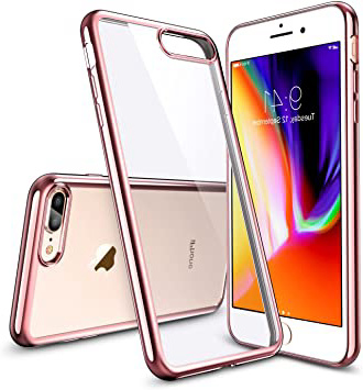 
                
                    
                    
                

                
                    
                    
                        ESR Funda para iPhone 8 Plus/ 7 Plus Transparente Suave TPU Gel [Protección a Bordes y Cámara] [Compatible con Carga Inalámbrica] para iPhone 7 Plus iPhone 8 Plus 5.5" 2017- Oro Rosa
                    
                

                
                    
                    
                
            