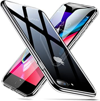 
                
                    
                    
                

                
                    
                    
                        ESR Funda para iPhone 8 Plus/7 Plus,Cristal Templado [Imita la Parte Posterior del Vidrio del iPhone 8 Plus/7 Plus] [Resistente a los Arañazos] + Borde de Silicona Suave -Transparente
                    
                

                
                    
                    
                
            