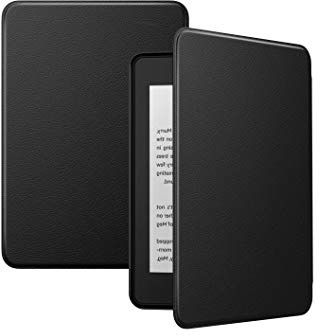 MoKo Funda para Kindle Paperwhite (10th Generation, 2018 Releases), Ultra Delgada Ligera Smart-Shell Soporte Cover Case para Amazon Kindle Paperwhite E-Reader - Negro