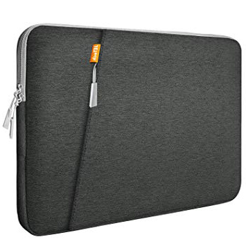JETech Funda Portátil Compatible 13,3" Notebook Tableta iPad Tab, Maletín de Bolsa Impermeable, Sleeve Compatible con Macbook Air/Pro, MacBook Pro de 13", 12.3 Surface Pro, Surface Laptop, Gris